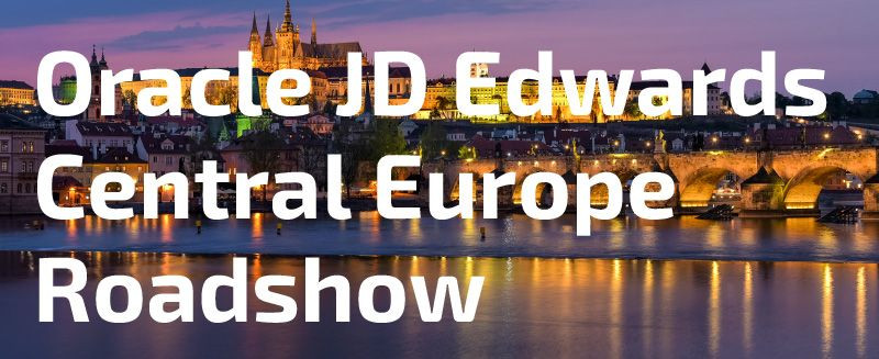 Připravujeme pro vás akci Oracle JD Edwards EnterpriseOne Roadshow, které se uskuteční 15. října v Praze.